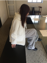 クラリーモヘアファーツイードジャケット（2c）