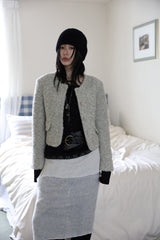 Bare Me Boucle Crop Jacket
