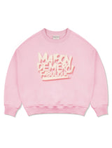Women's ツートーンブロークンロゴクロップスウェットシャツ (FCE1TS301W)
