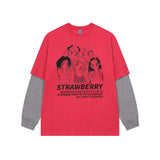 ガールズペンレイヤード長袖Tシャツ [3 color]