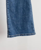 Panyu Hidden Banding Semi-Bootcut Denim Pants