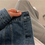  First Semi-Over China Denim Jacket