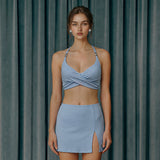 Melrose Cover-up Mini Skirt