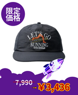 【limited price】 Let's Go Nylon Camp Cap Running 