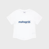 ドット ベーシック ロゴ ラウンド クロップ Tシャツ_ホワイト