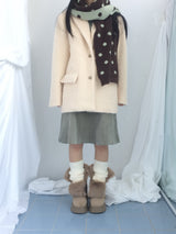 Suede Rabbit Fur Boots