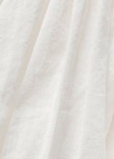 Wave frill skirt_ivory