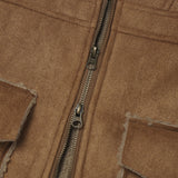 Dumb Sheering Suede Jacket