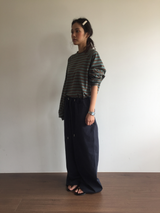 ボヤ ストリング ボタン パンツ (2color)