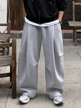 Unbalanced sweatpants