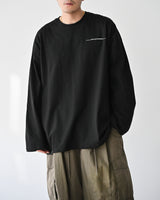 ツキオーバーサイズロングスリーブTシャツ