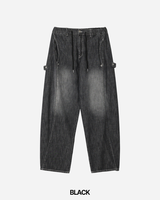 Load Snap Curved Denim Pants