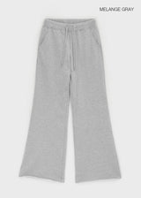 [B-BASIC] ミッドスウェットカッティングブーツカットパンツ