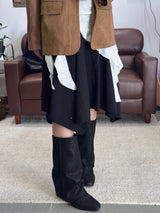 LAP FLARE SKIRT