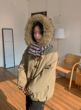 Ayan Duffle Half Jacket Wellon Padded Jumper