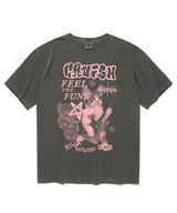 メガサイクロンピグメント半袖Tシャツ CHARCOAL(CV2DMUT524A)