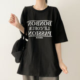ボンボン レタリング ショートスリーブ Tシャツ