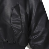 ブラックレザーシャーリングパディング