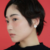 star pearl earring