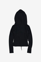 Alicorn draped hooded tee