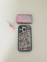 heart leopard (gray) case 