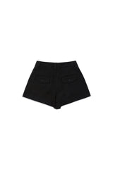 Herringbone shorts_black