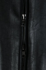 Incision Leather Jacket