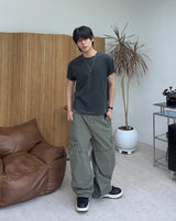 クエン ピグメント クロップ ショートスリーブ Tシャツ