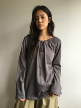 Hema Eyelet Shirred T-shirt (2color)