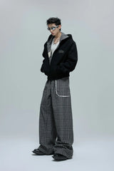 Reversible Houndstooth Pearl Jacket