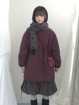 Urban volume round padded jacket
