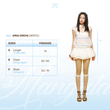 AMAI DRESS WHITE