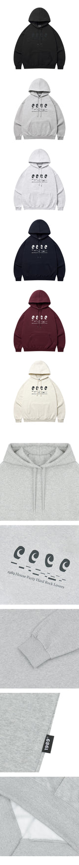 HARD ROCK LOVERS Overfit Hoodie (STHSTD-0246)