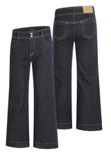 Raw Denim Bootcut Jeans