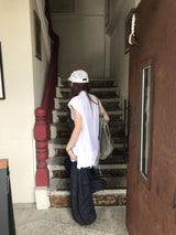 モシサマーデニムワイドパンツ
