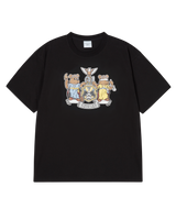 25FW NYオマージュ半袖Tシャツ ブラック