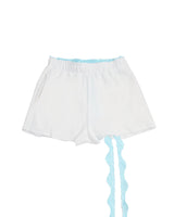 LACE SHORTS PANTS WHITE