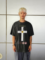 VENTIQUE マイケルスメイルTシャツ 2color