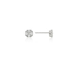 26SS★ Essence Silver (W) Moissanite Floria Earrings