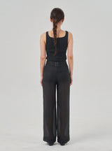 Clear pants (black)