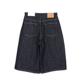 Beto Non-Faded Raw Bermuda Pants