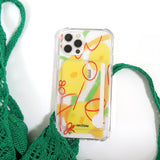 [MADE] Sunblush card case (jelly hard)