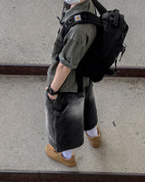 Patchwork Half Shirt Jacket