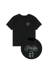 Black UTOPIA short sleeve t-shirts