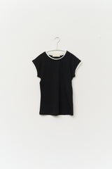 (W) Cap Modal Layered Top