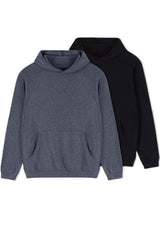 フィッテッドカシミアブレンドフーディー