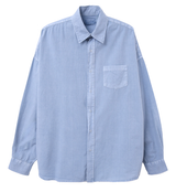 Glass Pigment Basic Cotton Shirt