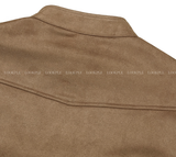 Underbar YKK Two-Way Single Suede Jacket