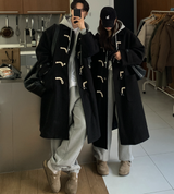  Liu Wool Overfit Duffel Coat