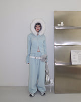 Cubic Purifying Hooded Zip-Up Jacket